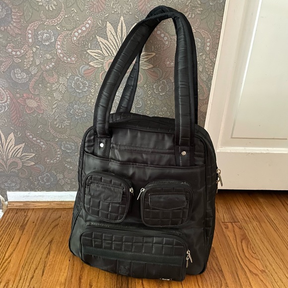 lug Handbags - LUG puddle jumper travel bag in black